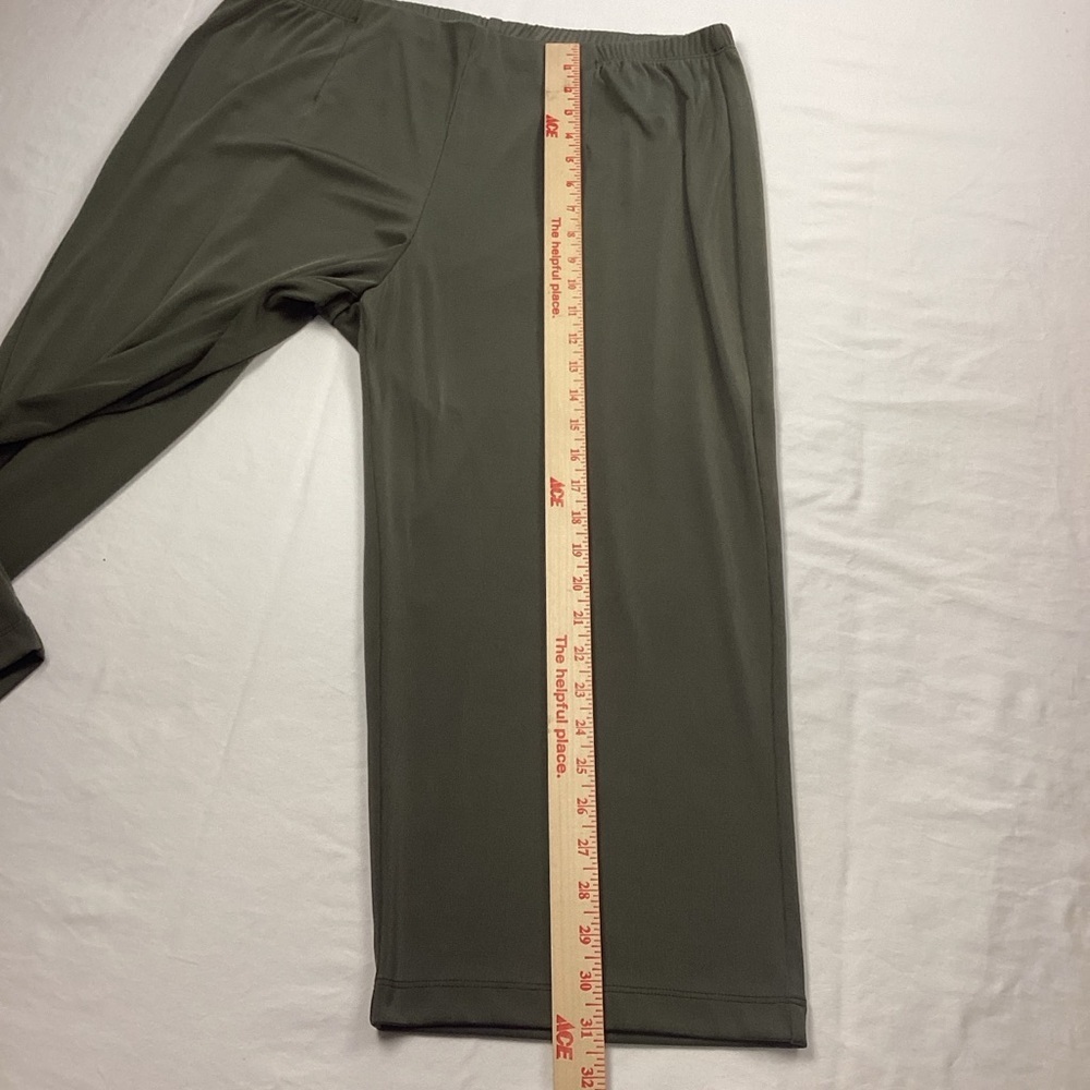 Chico's Easywear Olive Green Lounge Pants Sz 3
